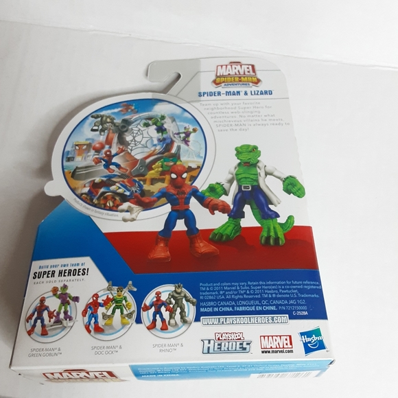 Marvel Spider-Man Adventures Spider-Man & Lizard Action Figure Set - Picture 4 of 5